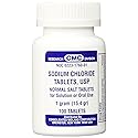 CONSOLIDATED MIDLAND CORP. Sodium Chloride Tablets 1 Gm, USP Normal Salt Tablets - 100 Tablets