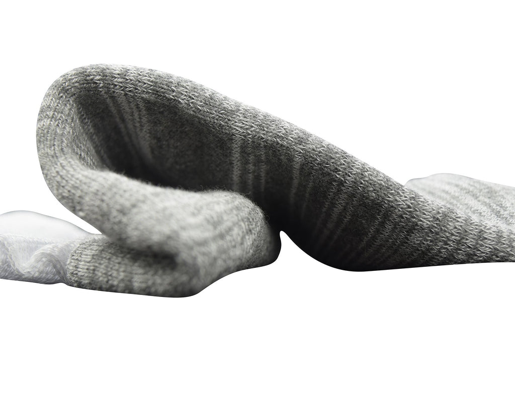 Yomandamor Men's 4 Pairs Diabetic Ankle Socks with Seamless Toe And Cushion Sole,L Size(Socks Size:10-13)