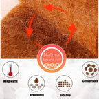 Soft Alpaca Wool Felt Winter Warm Shoe Boot Insoles - Wool Felt Insert for Men Women (Women 6)