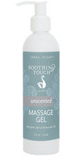 Soothing Touch Massage Gel, Unscented, 8 Ounce