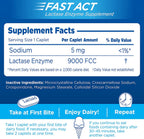 LACTAID Fast Act Caplets 32 Caplets (Pack of 3)
