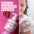 Vagisil Feminine Wash for Intimate Area Hygiene, Odor Block, Gynecologist Tested, Hypoallergenic, 16.9 oz with Pump