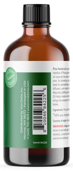Viva Doria Pine Needle Essential Oil, 100% Pure, Natural, Pine Essential Oil, Undiluted, for Aromatherapy | Food Grade, 118 mL (