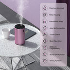 Essential Oil Diffuser Waterless Scent Aromatherapy Diffusers for Home Large Room, Bedroom, Car, Office,Desk, Battery Operated,
