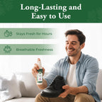 Natural Shoe Deodorizer and Foot Spray - Foot Odor Eliminator for Shoes, Sports Equipment, and Feet - Long-Lasting, Smelly Feet
