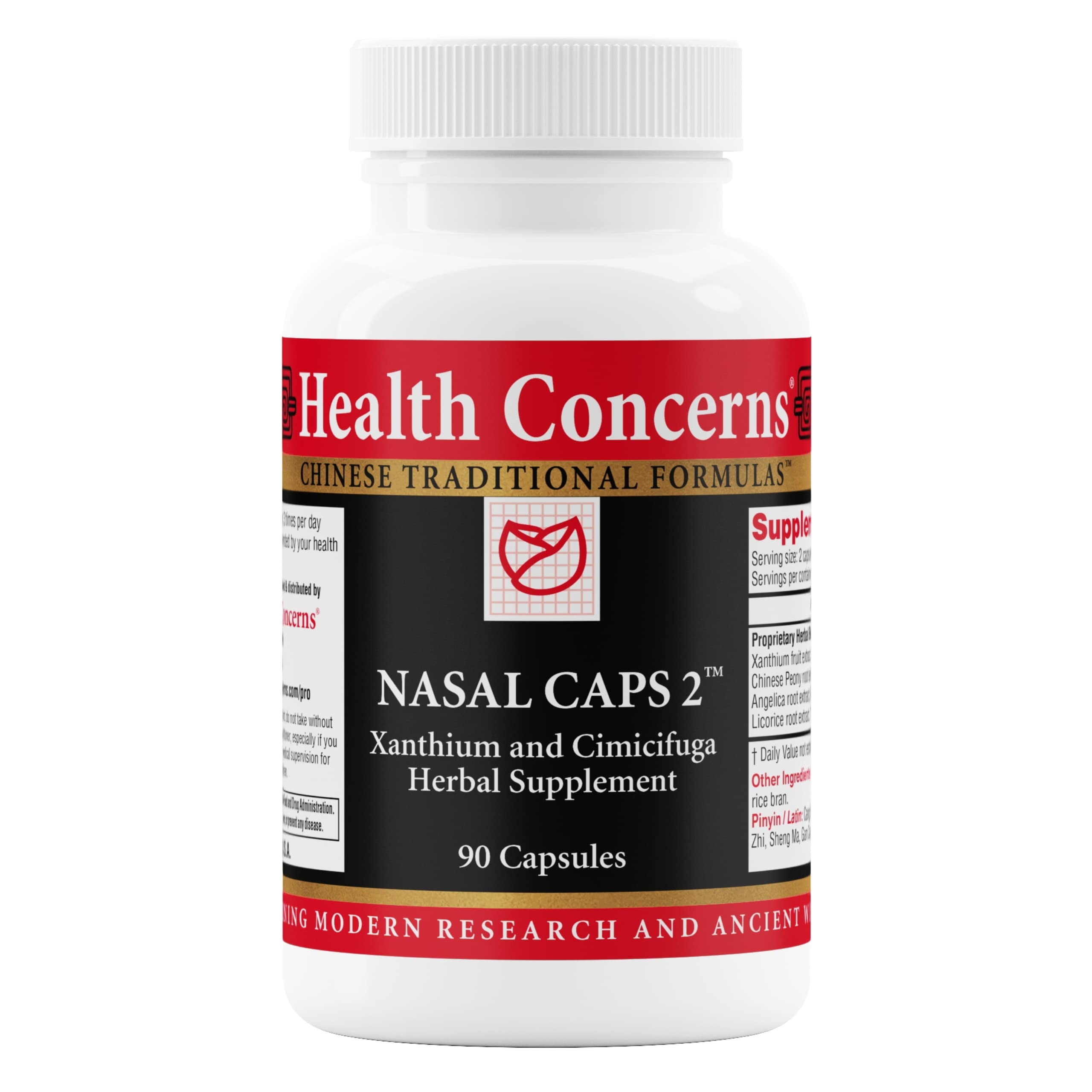 Health Concerns Nasal Caps 2 - Sinus & Nasal Support Supplement - 90 Capsules