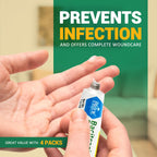 MED PRIDE Antibiotic Bacitracin Ointment with Zinc for First Aid Relief of Chafing, Diaper Rash, Dermatitis, Eczema, Itchy Dry S