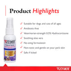 Zymox (OTC) Spray w/Hydrocortisone 0.5% , 2 Fl. Oz (Pack of 1)