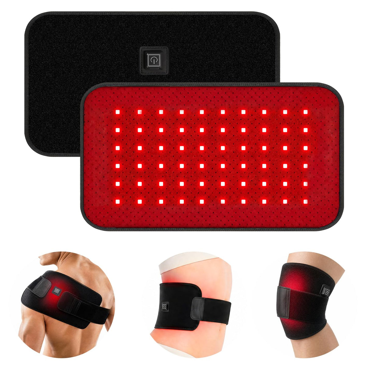 Gracekey 11.6x7.2 Red Light Therapy Mat for Body