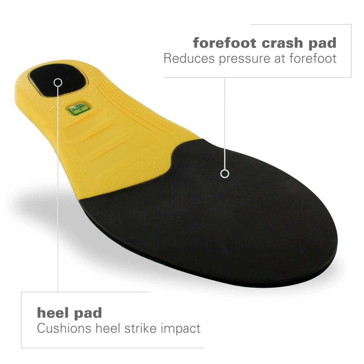 Spenco Polysorb Cross Trainer Athletic Cushioning Arch Support Shoe Insoles Mens 14-15.5