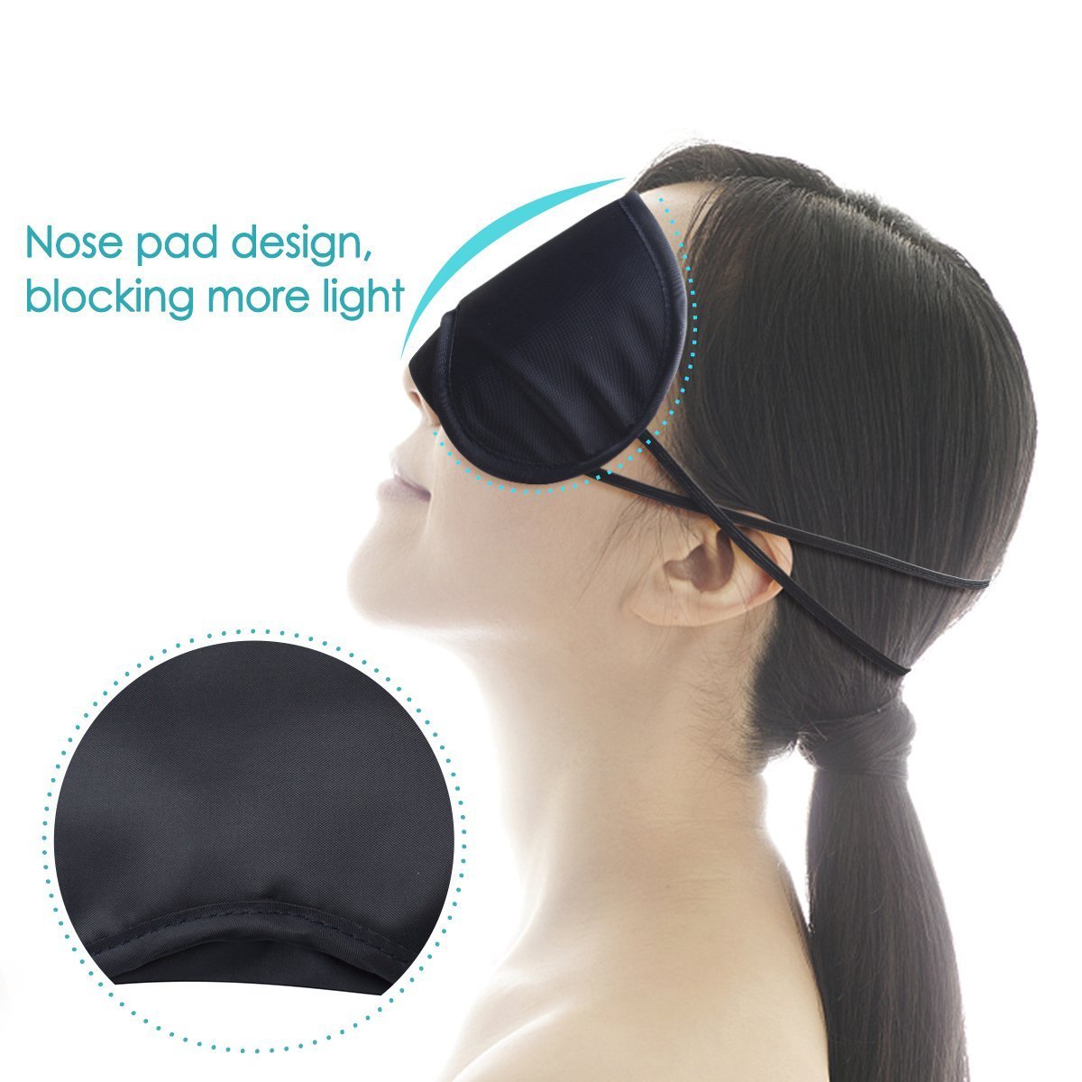 12pcs Eye Mask Sleep Masks Eye Cover Lightweight Comfortable Soft Blindfold Eyeshade with Nose Pad & Elastic Straps for Kids Wom