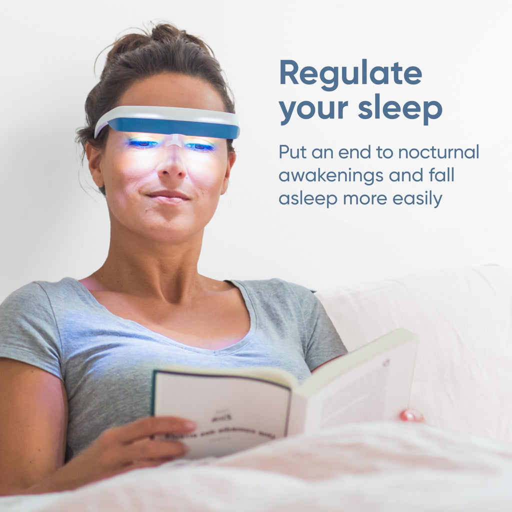Luminette 3 Light Therapy Glasses - Wearable Light Therapy Lamp - Natural Relief for Sleep Problems, Seasonal Mood Disorders & J