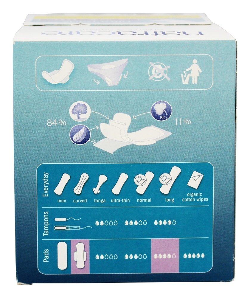 Natracare 3104 Ultra Long Pads 10 Count