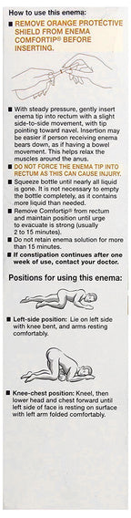 Fleet Mineral Oil Enema, Latex Free - 4.5 fl oz (Packaging may vary)
