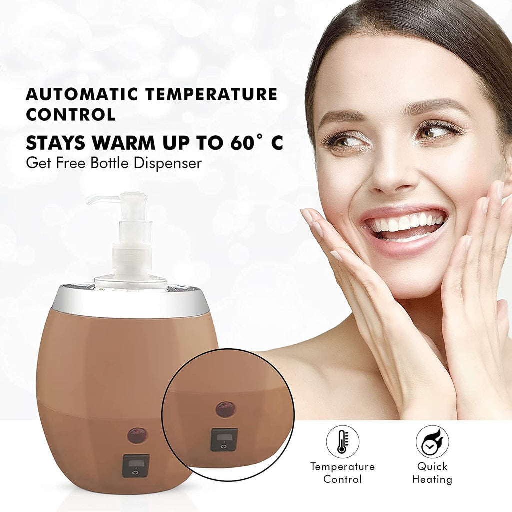 Master Massage Single Bottle Massage Automatic Oil Heater Warmer, Otter