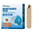 Generic Motion Sickness Patches, 10 Count Sea Sickness Patches Non Drowsy, Motion Sickness Patches for Cruise Airplanes Cars Bus