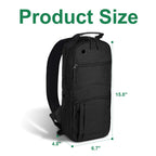 APDTEK Portable Oxygen Tank Backpack for Size M2, B/M6, C/M9, ML6, A/M4, M7, Comfortable Medical Oxygen Cylinder Backpack Bag wi