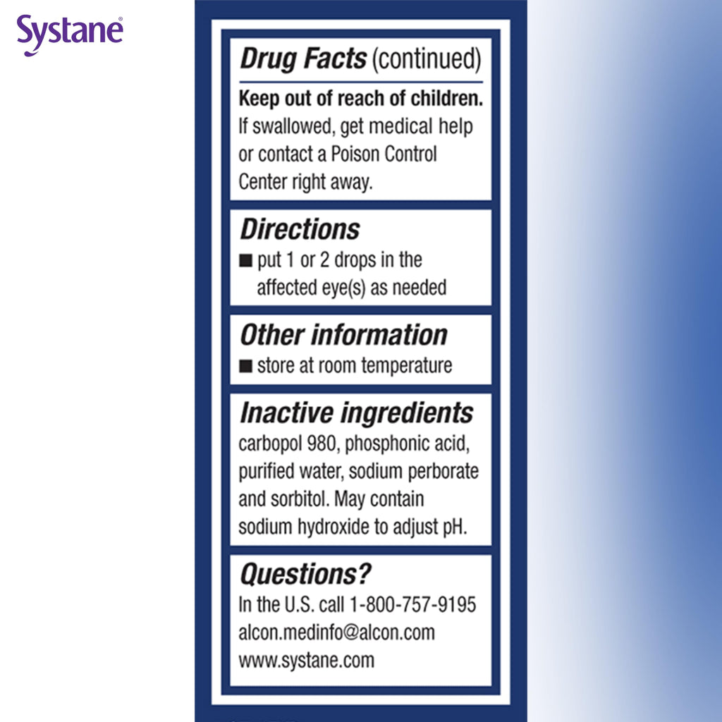 Systane Lubricant Eye Gel, Nighttime, 0.35-Ounces (package may vary)