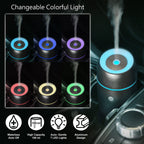 Earnest Living Essential Oil Diffusers Smart Car Diffuser Air Fresheners Humidifier for Essential Oils Car Aromatherapy 100ml Ti