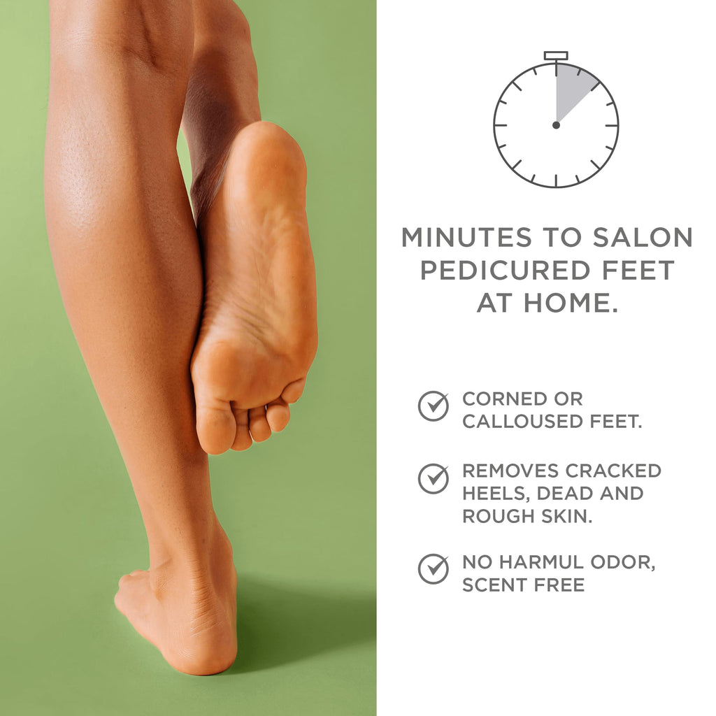 Lee Beauty Professional Callus Remover for Feet - Tea Tree, Powerful Formulation - Extra Strength Gel, Home Pedicure Foot Spa Re