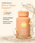 Ovira Skin Clear with ZINCBRIGHT - 60 Capsules for Clear and Glowing Skin | Rosacea & Hormonal Acne Treatment | Support Collagen