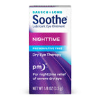 Bausch + Lomb Soothe Lubricant Eye Ointment Night Time - 0.13 oz, Pack of 6