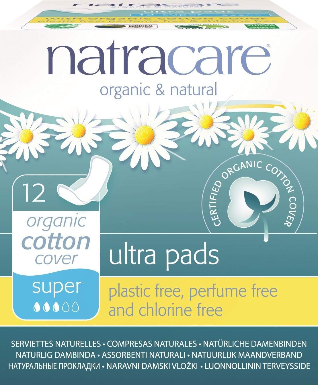 Natracare Pads Ultra Sup Wings