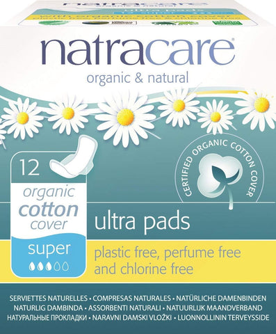 Natracare Pads Ultra Sup Wings