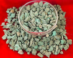 Indian Consigners Natural Crushed Polished Tumbled Gem Stone Chips, Decoration & Healing Crystals (Malachite)