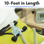 BISTRAS Made in USA- Universal CPAP Tubing 10 foot Compatible with All Major CPAP, BiPAP and Most Machines