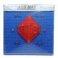 Acs Acupressure Reflexology Magnetic Pyramidal Therapy Foot Super Mat (Multicolor)