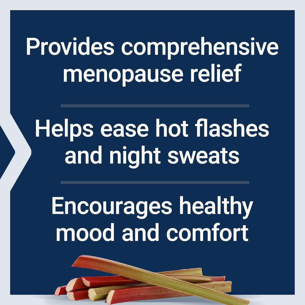 Life Extension Menopause Relief - Siberian Rhubarb, Menopause Supplement for Women, Ease hot Flashes, Mood Swings, Night Sweats