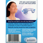 Breathe Right Nasal Strips Clear For Sensitive Skin Large 30 Each