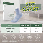 Bulinlulu Diabetic Socks for Men Women,6 Pairs Non Binding Ankle Diabetic Socks for Women Men Size 6-9 9-12(Light Bright-Medium)