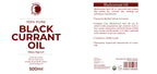 Mystic Moments | Blackcurrant Seed Carrier Oil - 500ml - Pure & Natural Oil Perfect for Hair, Face, Nails, Aromatherapy, Massage