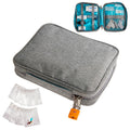 Smooth Trip Medicine Storage Bag and Medication Bottle Organizer - Slash-Resistant Medical Travel Bag with Food Grade Reusable P