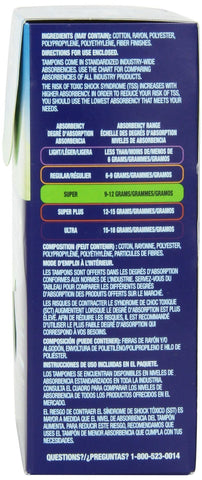 Tampax Pearl Super Unscnt Size 36ct Tampax Pearl Super Unscnted 36ct