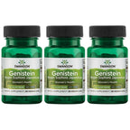 Swanson Soy-Free Genistein - Plant-Based Natural Supplement for Women - Comfort & Balance - (60 Veggie Capsules, 125mg Each) 3 P