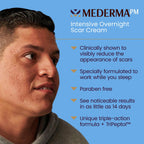 Mederma PM Intensive Overnight Scar Cream, Works with Skin's Nighttime Regenerative Activity, Clinically Shown to Make Scars Sma