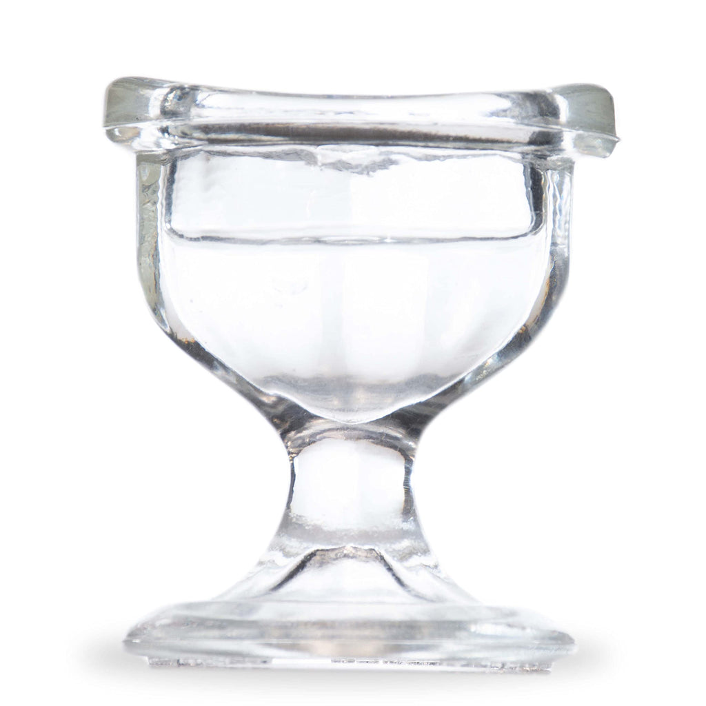 GMS Optical Glass Eye Wash Cup - Soothing Relief from Allergens, Irritants, Makeup, Dust, Dry Eyes and More - Use With Distilled