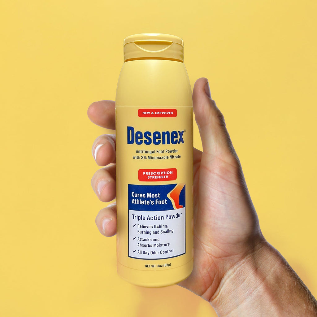 Desenex Anti-Fungal Foot Powder, Cures Most Athletes Foot, 2% Miconazole Nitrate, Helps Relieve Itching, Burning and Scaling, At