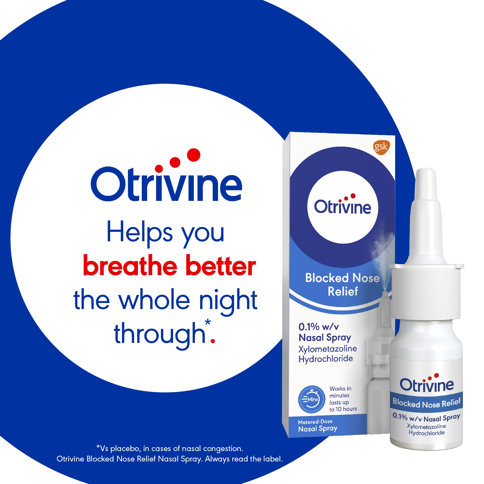 OTRIVINE Adult Nasal Spray 10 ml