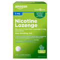 Amazon Basic Care Nicotine Polacrilex Lozenge, 2 mg (Nicotine), Mint Flavor, Stop Smoking Aid, Adult, 216 Count