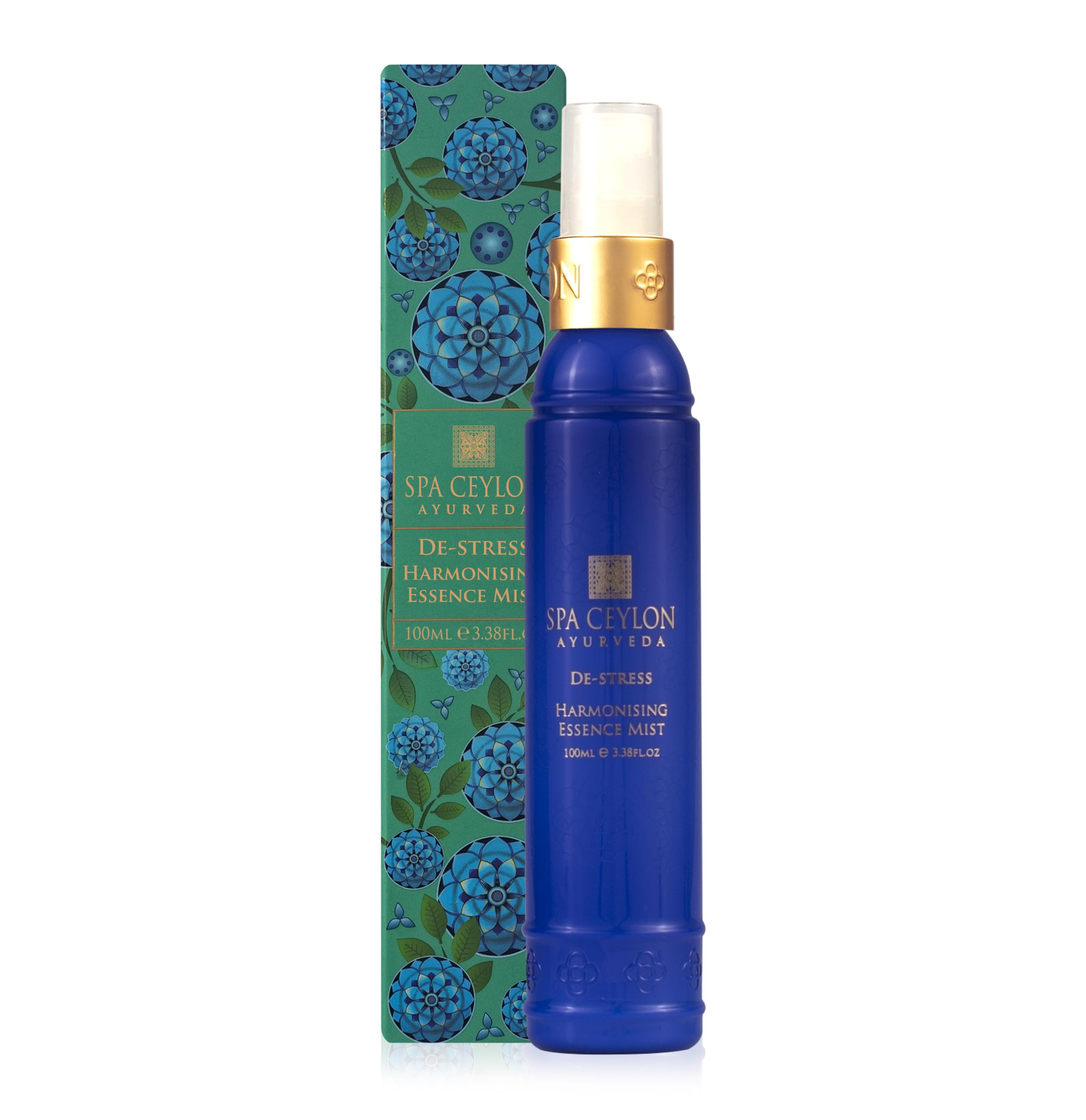 SPA CEYLON De-Stress - Harmonising Essence Mist | Non-Oily Natural Mist | Reduces Stress | Luxuriously Fragrant | Suitable for a