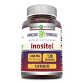 Amazing Formulas Inositol Tablets Supplement | 1000 Mg per Serving | Vitamin B8 | Non-GMO | Gluten-Free | Made in USA (1 Pack, 1
