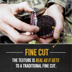 5 Cans, BaccOff Original Fine Cut, Black Tea Base with Bold, Smoky Flavors