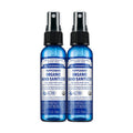 Dr. Bronners - Organic Hand Sanitizer Spray (Peppermint, 2 Ounce, 2-Pack) - Simple & Effective Formula, Cleanses & Sanitizes, N
