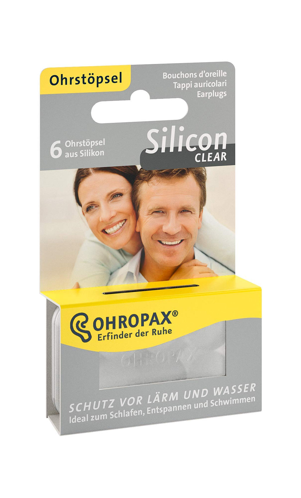 OHROPAX Silicon Clear