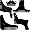 Vreeny Beard Shaper Tool Comb Beard Shaping Tool Beard Comb For Men Home And Salon Use Men Beard Accessories Set Multi Purpose G