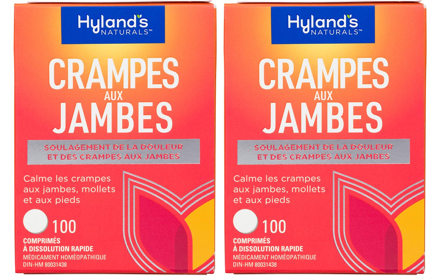 Hylands, Leg Cramps, 100 Tablets (2 Pack)